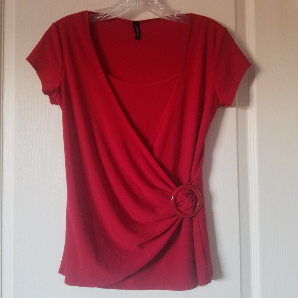 Cute red blouse